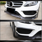 Mercedes C-class W205 2014-2021 Carbon Frontstoßstangen Aufsätze für C43 AMG 2015-2019 Foto 3