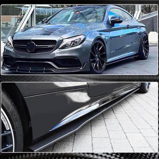 Seitenschweller V2 (für C43/C63 AMG 2015-2019, Carbon) Foto 2