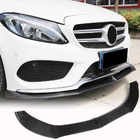 Mercedes C-class W205 2014-2021 Frontspoiler Lippe V6 für C43 AMG 2015-2019 Carbon Foto 2