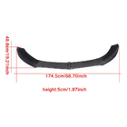 Mercedes C-class W205 2014-2021 Frontspoiler Lippe V6 für C43 AMG 2015-2019 Carbon Foto 6