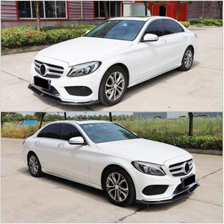 Frontspoiler Lippe V6 für C43 AMG 2015-2019 Carbon Foto 3