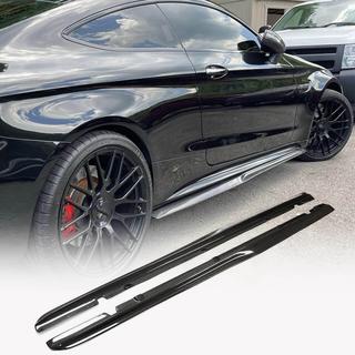Seitenschweller V4 (für C43/C63 AMG 2015-2019, Carbon) Foto 1
