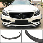 Mercedes C-class W205 2014-2021 Frontlippe V1 für Stoßstange SD C63 AMG 2015-2019 Carbon Foto 1