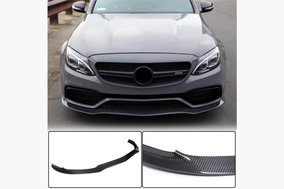 Mercedes C-class W205 2014-2021 Frontlippe V2 für SD C63 AMG 2015-2019 Carbon Foto 1