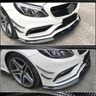 Mercedes C-class W205 2014-2021 Frontspoiler Lippe V3 für SD C63 AMG 2015-2019 Carbon Foto 4