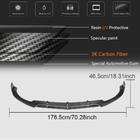 Mercedes C-class W205 2014-2021 Frontlippe V4 für SD C63 AMG 2015-2019 Carbon Foto 7