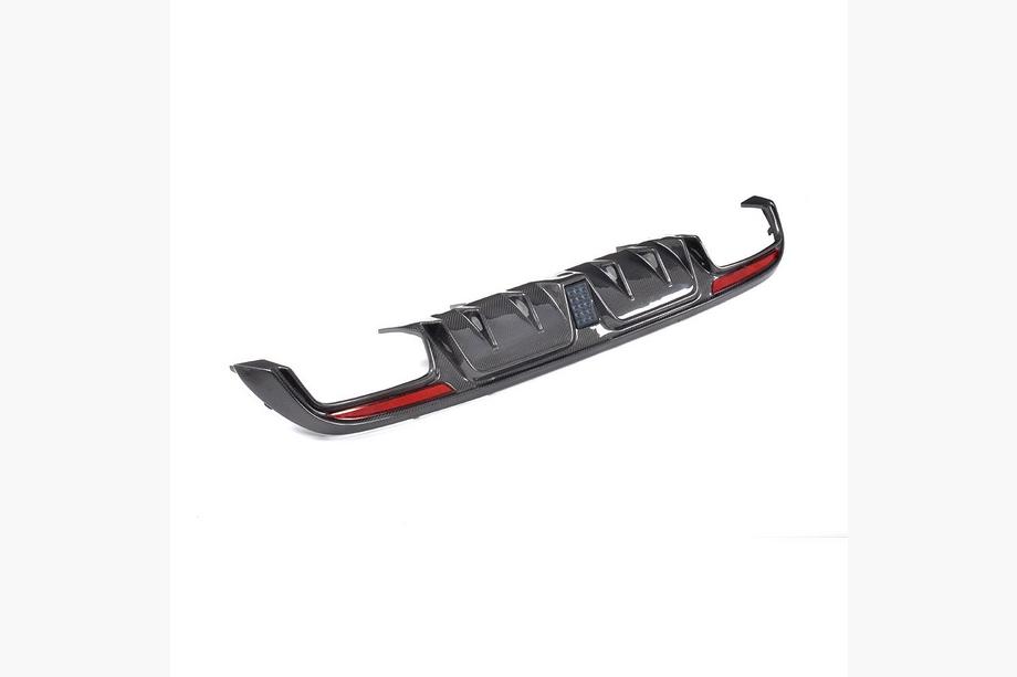 Mercedes C-class W205 2014-2021 Heckdiffusor V1 für SD C43/C63 AMG 2015-2019 Carbon Foto 1