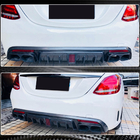 Mercedes C-class W205 2014-2021 Heckdiffusor V2 für SD C43/C63 AMG 2015-2019 Carbon Foto 4