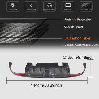 Heckdiffusor V2 für SD C43/C63 AMG 2015-2019 Carbon Foto 3
