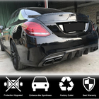 Mercedes C-class W205 2014-2021 Heckdiffusor V3 für SD C43/C63 AMG 2015-2019 Carbon Foto 2
