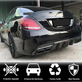 Heckdiffusor V3 für SD C43/C63 AMG 2015-2019 Carbon Foto 2