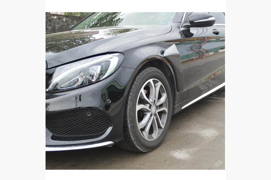 Mercedes C-class W205 2014-2021 Carbon Abdeckungen für vordere Kotflügel (für SD AMG-Line 2015-2019) Foto 3