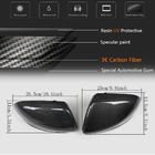 Mercedes C-class W205 2014-2021 Spiegelkappen V2 (Carbon) Foto 5