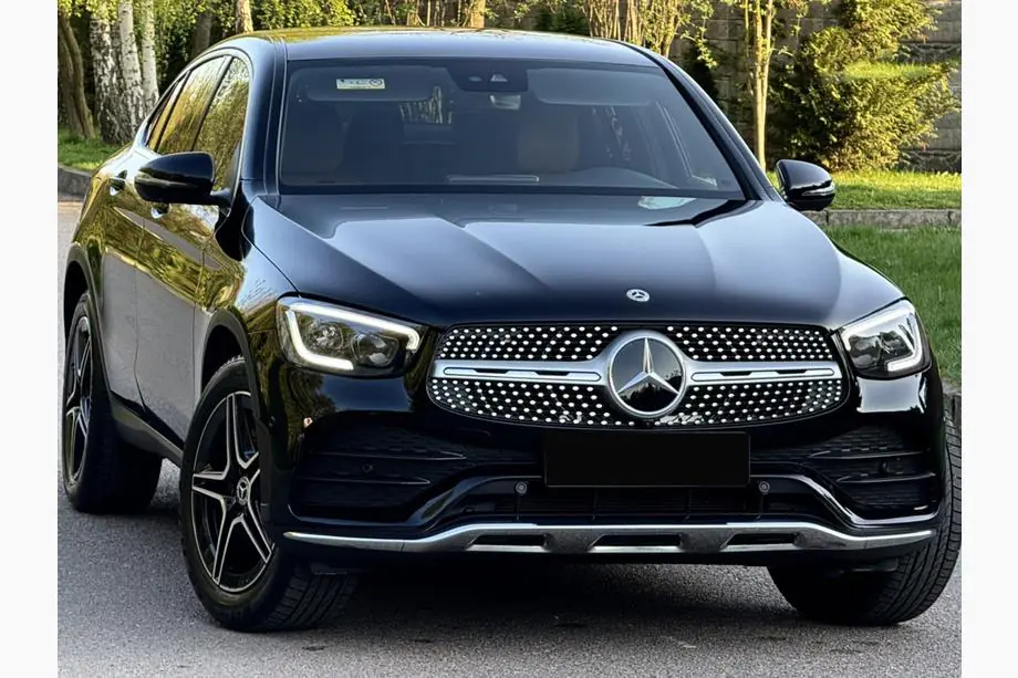 Mercedes GLC X253 2015-2022 Frontgrill Diamond Silber (für GLC 43 AMG/GLC 63 AMG/AMG-Line 2019-2022) Image