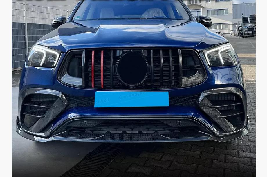 Mercedes GLE W167 2018- Frontgrill GT Panamericana GT-R (für AMG-Line/GLE53/GLE63 2019-2023) Foto 3