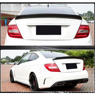 Heckstoßstangen Diffusor Spoiler für C63 AMG 2012-2014 Carbon Foto 2