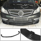 Mercedes C-class W204 2007-2015 Frontspoiler Lippe V1 für AMG 2012-2014 Carbon Foto 1
