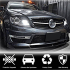 Mercedes C-class W204 2007-2015 Frontspoiler Lippe V1 für AMG 2012-2014 Carbon Foto 2