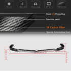 Mercedes C-class W204 2007-2015 Frontspoiler Lippe V1 für AMG 2012-2014 Carbon Foto 5