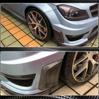 Carbon Frontstoßstangen Abdeckungen (für AMG 2012-2014) Foto 4