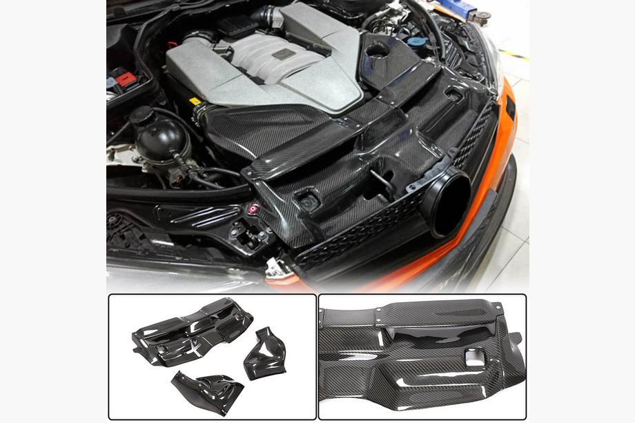 Mercedes C-class W204 2007-2015 Ansaugsystemgehäuse mit Abdeckung aus Dry Carbon für C63 AMG 2012-2014 Foto 1