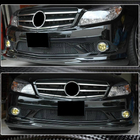 Mercedes C-class W204 2007-2015 Frontstoßstange Lippe Aufsatz (für AMG-Line 2008-2011, Carbon) Foto 4