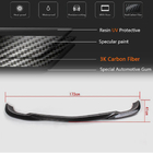 Mercedes C-class W204 2007-2015 Frontstoßstange Lippe Aufsatz (für AMG-Line 2008-2011, Carbon) Foto 5