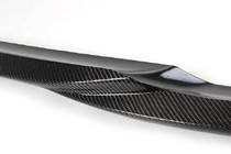 Mercedes C-class W204 2007-2015 Frontstoßstange Lippe Aufsatz (für AMG-Line 2008-2011, Carbon) Foto 10