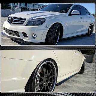 Seitenschweller (für AMG SD, Carbon) Mercedes C-class W204 2007-2015 Foto 4