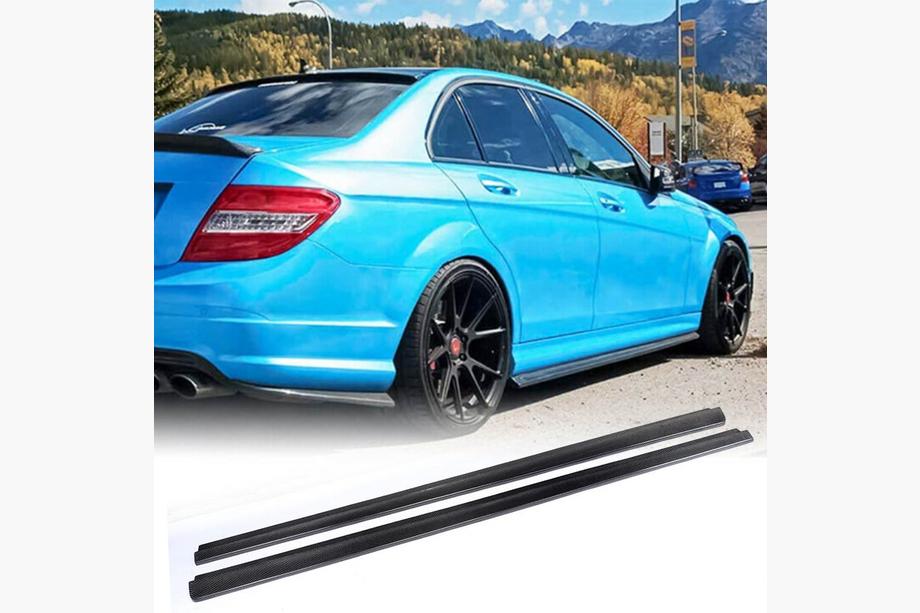 Mercedes C-class W204 2007-2015 Seitenschweller (für AMG SD, Carbon) Image