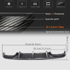Mercedes C-class W204 2007-2015 Heckstoßstangendiffusor V2 (für AMG SD 2008-2011, Carbon) Foto 6