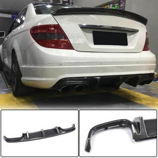 Heckstoßstangendiffusor V2 (für AMG SD 2008-2011, Carbon) Foto 2