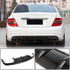 Mercedes C-class W204 2007-2015 Heckdiffusor V3 für AMG SD 2008-2011 Carbon Foto 1