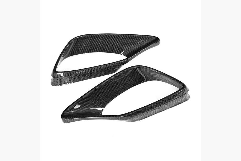 Mercedes S-class W222 2013-2022 Carbon Einsätze Frontstoßstange (für AMG 2016-2018) Image