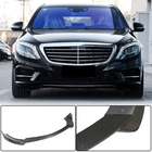 Mercedes S-class W222 2013-2022 Frontstoßstange Lippe Aufsatz (für AMG-Line 2014-2017, Carbon) Foto 1