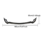 Mercedes S-class W222 2013-2022 Frontstoßstange Lippe Aufsatz (für AMG-Line 2014-2017, Carbon) Foto 6