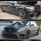 Mercedes S-class W222 2013-2022 Frontstoßstangenaufsätze V1 für S63 AMG 2014-2017 Carbon Foto 4