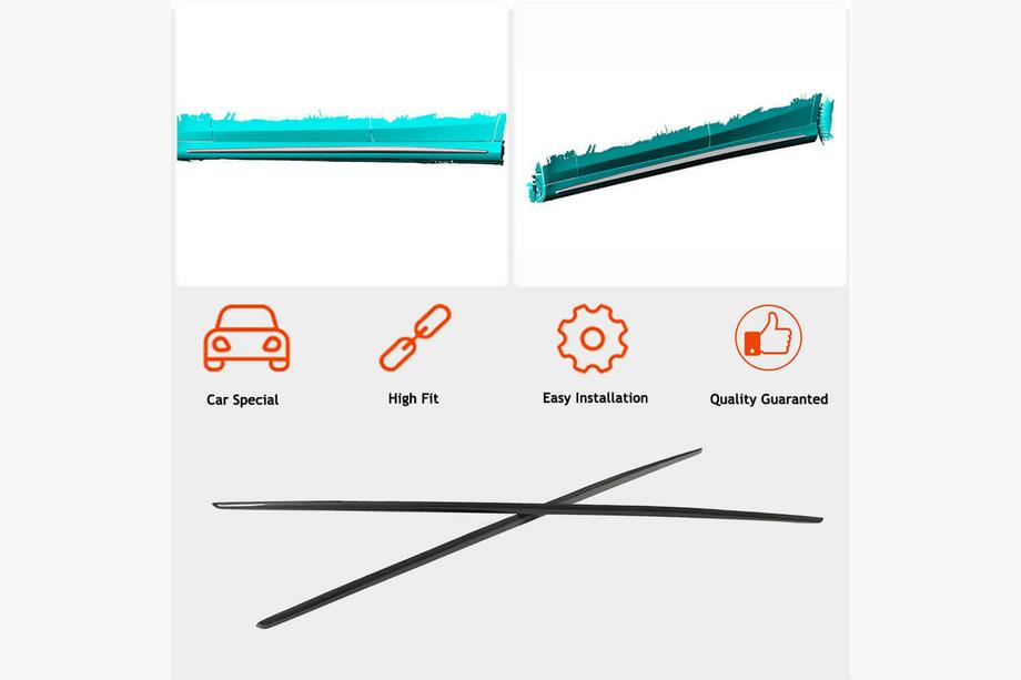 Mercedes S-class W222 2013-2022 Seitenschweller (für S63 AMG 2014-2017, Carbon) Foto 2