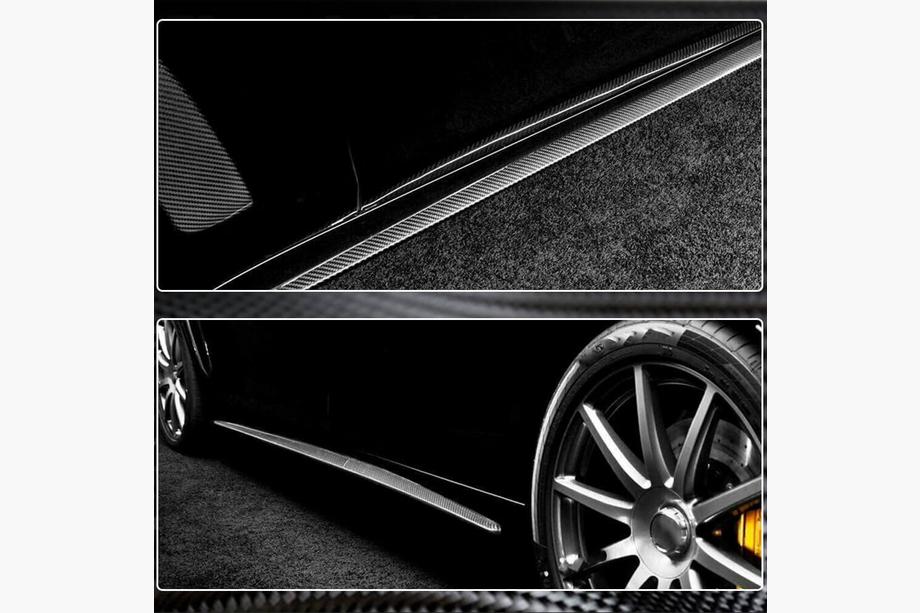 Mercedes S-class W222 2013-2022 Seitenschweller (für S63 AMG 2014-2017, Carbon) Foto 4