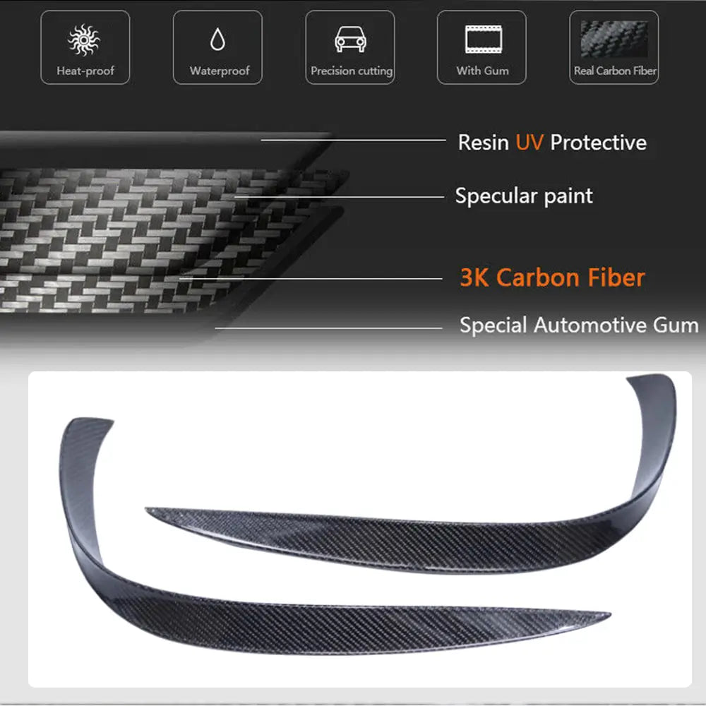Frontstoßstangenaufsätze V2 für S63 AMG 2014-2017 Carbon Foto 4