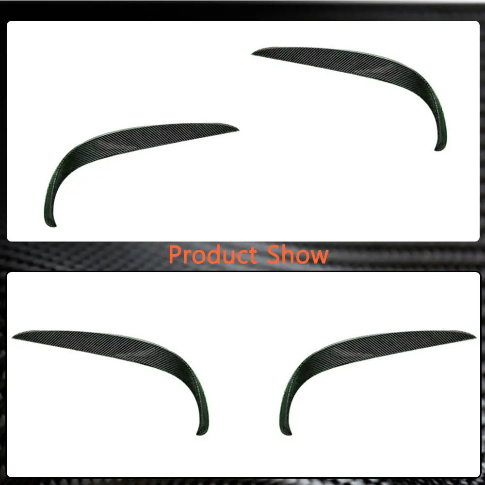 Mercedes S-class W222 2013-2022 Frontstoßstangenaufsätze V2 für S63 AMG 2014-2017 Carbon Foto 5