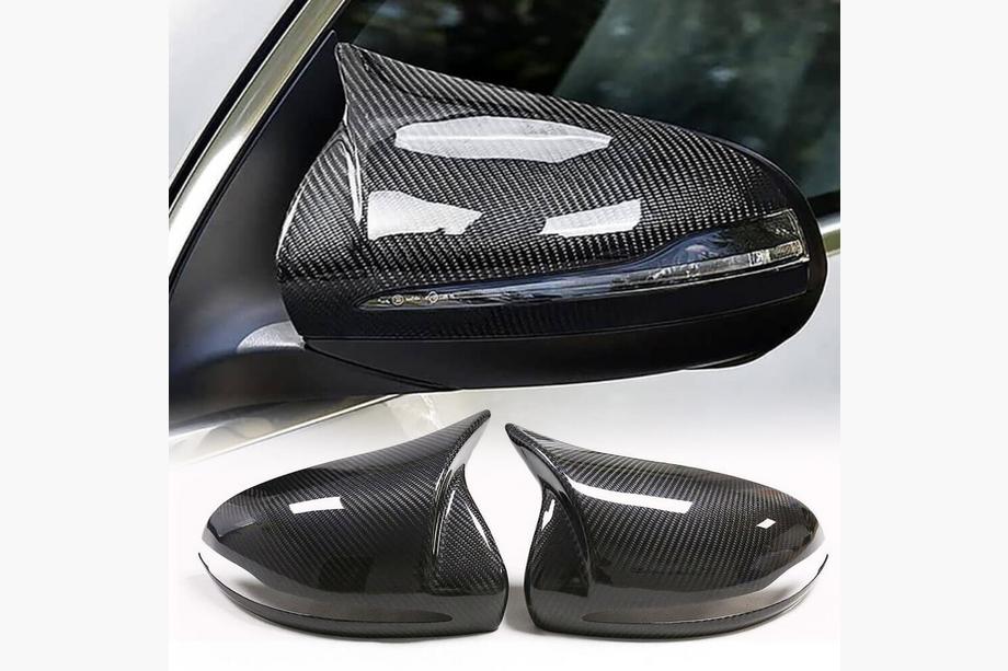 Mercedes S-class W222 2013-2022 Spiegelabdeckungen V2 (2014-2017, Trockencarbon) Image