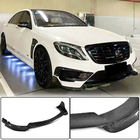 Mercedes S-class W222 2013-2022 Frontstoßstange Lippe Aufsatz (für S63 AMG 2014-2017, Carbon) Foto 1
