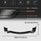 Mercedes S-class W222 2013-2022 Frontstoßstange Lippe Aufsatz (für S63 AMG 2014-2017, Carbon) Foto 5