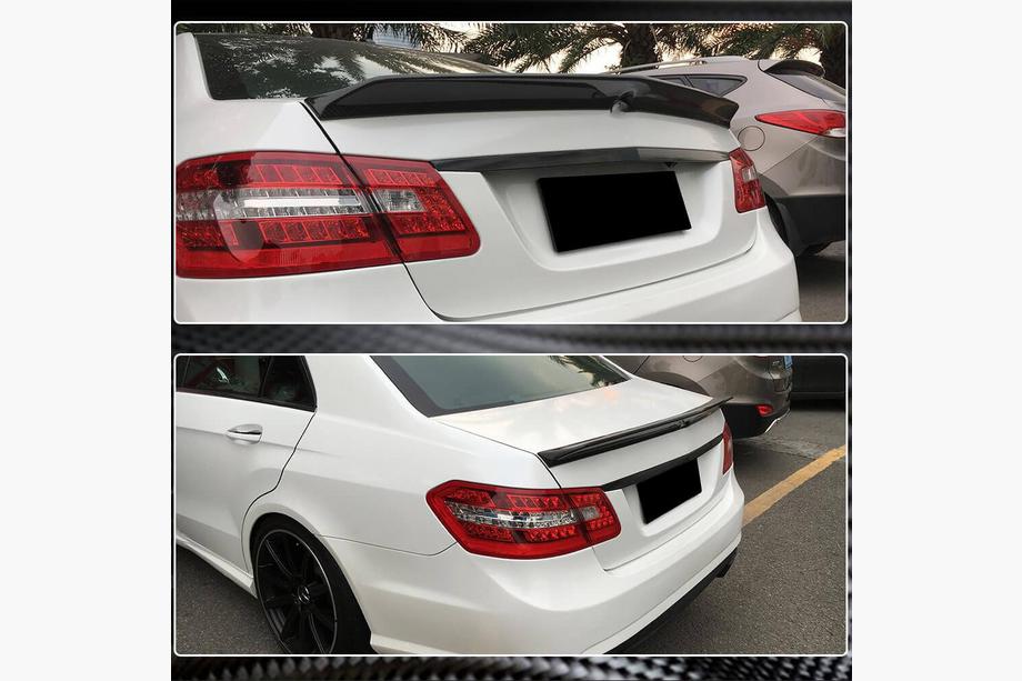 Mercedes E-class W212 2009-2016 Spoiler V1 (Carbon) Foto 4