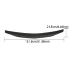Mercedes E-class W212 2009-2016 Spoiler V4 (Carbon) Foto 5