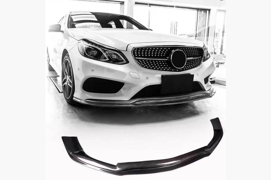 Mercedes E-class W212 2009-2016 Frontlippe V1 für AMG-Line 2013-2016 Carbon Foto 1