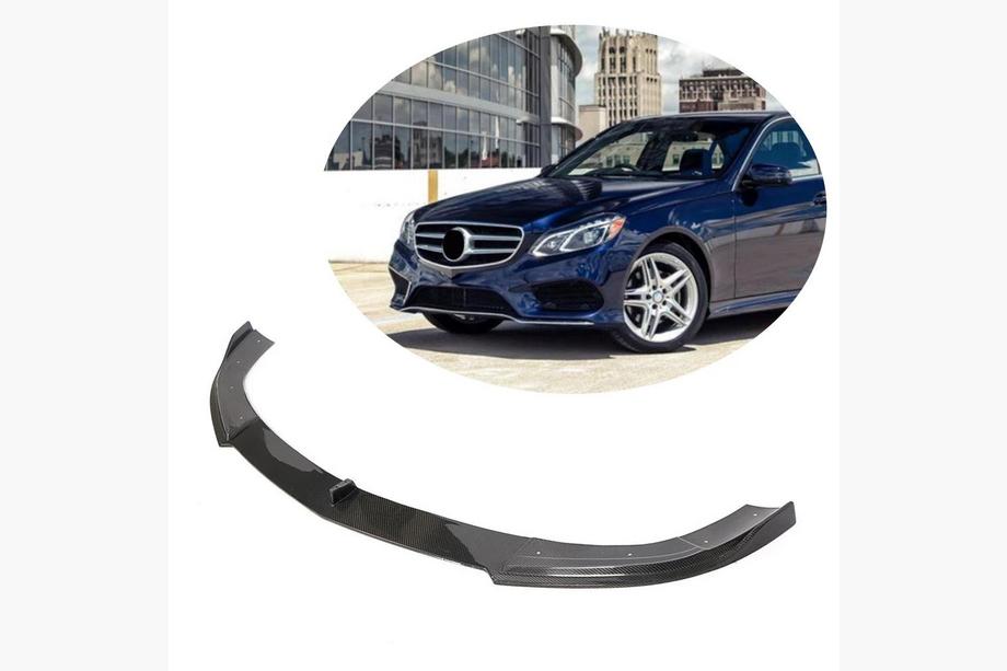 Mercedes E-class W212 2009-2016 Frontlippe V2 für AMG-Line 2013-2016 Carbon Image
