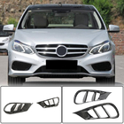 Mercedes E-class W212 2009-2016 Einsätze für Frontstoßstange (für AMG-Line 2013-2016, Carbon) Foto 1