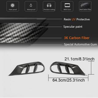 Einsätze für Frontstoßstange (für AMG-Line 2013-2016, Carbon) Foto 4